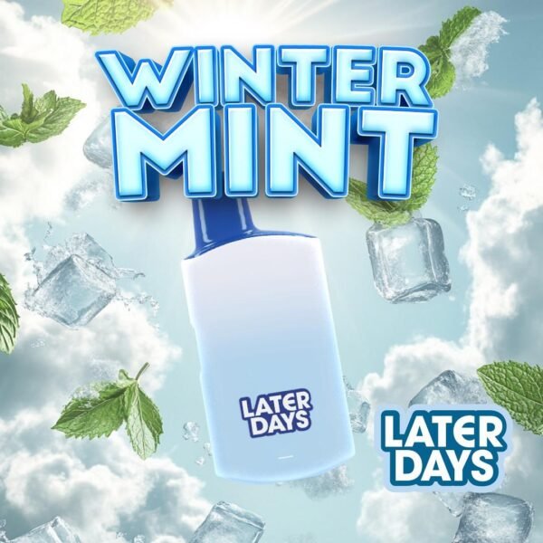 later days vape flavors Disposable – Winter Mint (I) How Vape Tank Airflow 510 Threading Color:Emerald Green