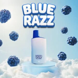Later Days Blue Razz Disposable