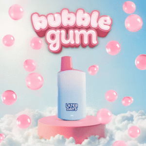 later days disposable vape bubble gum (i)