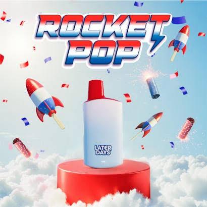 later days disposable vape rocket pop (s) Later Days Rocket Pop Disposable.